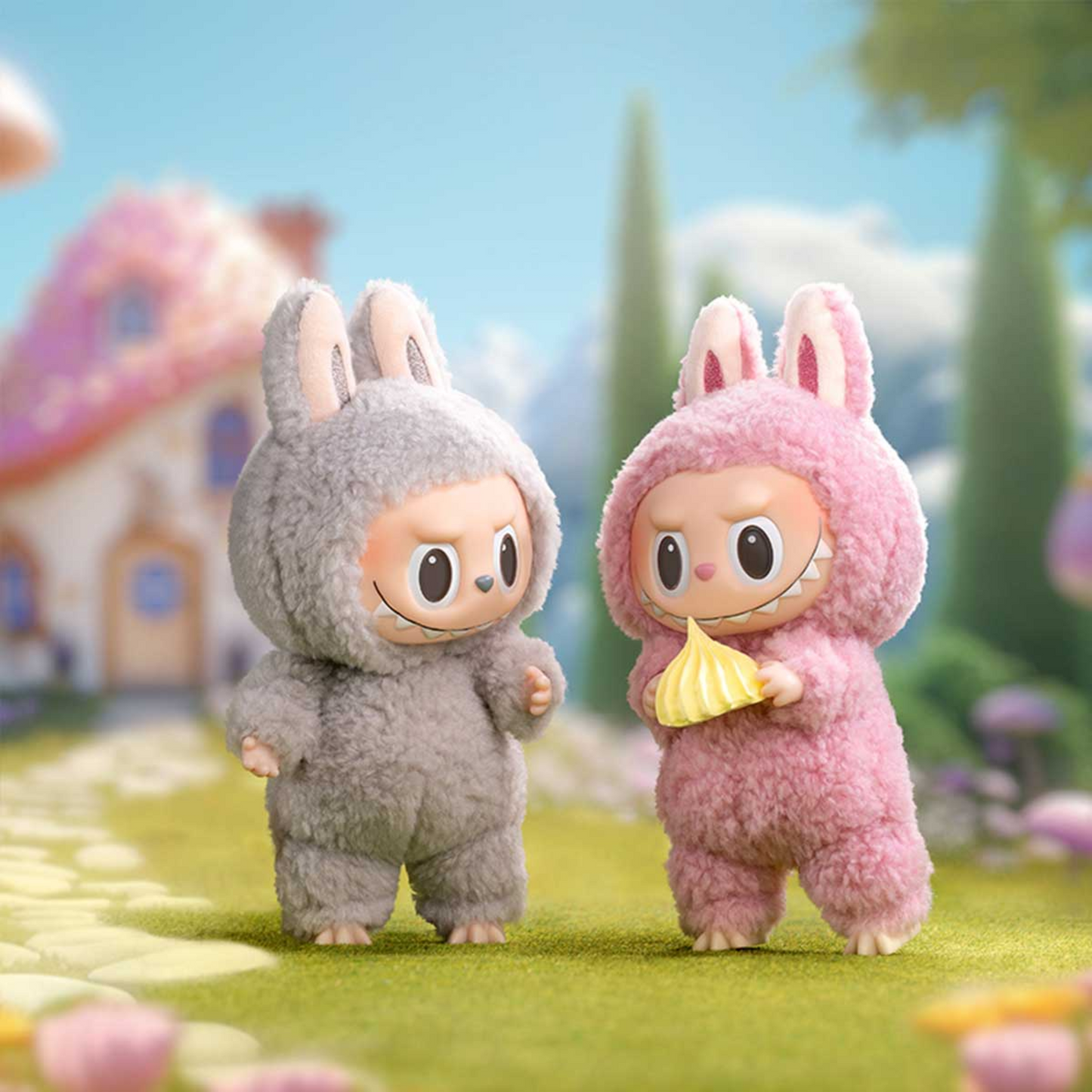 Labubu The Monsters – Exciting Macaron | Zestaw 6 sztk.